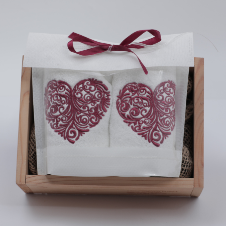 Red Heart Towel